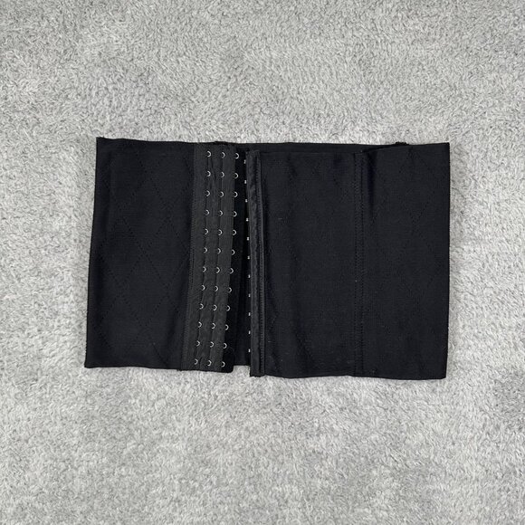 Black Waist Trainer Corset Girdle - Picture 2 of 8
